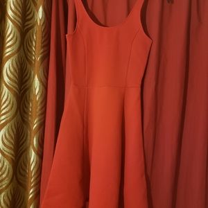 Red H&M sleeveless dress